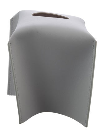 Nicole Sassaman Leather Tissue Box Cover