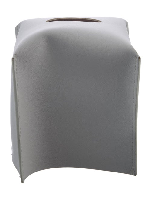 Nicole Sassaman Leather Tissue Box Cover