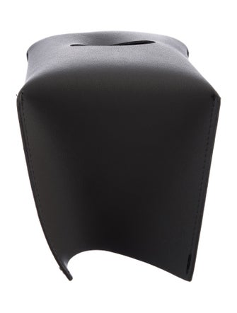 Nicole Sassaman Leather Tissue Box Cover