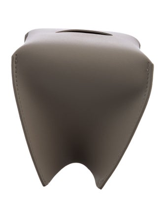 Nicole Sassaman Leather Tissue Box Cover