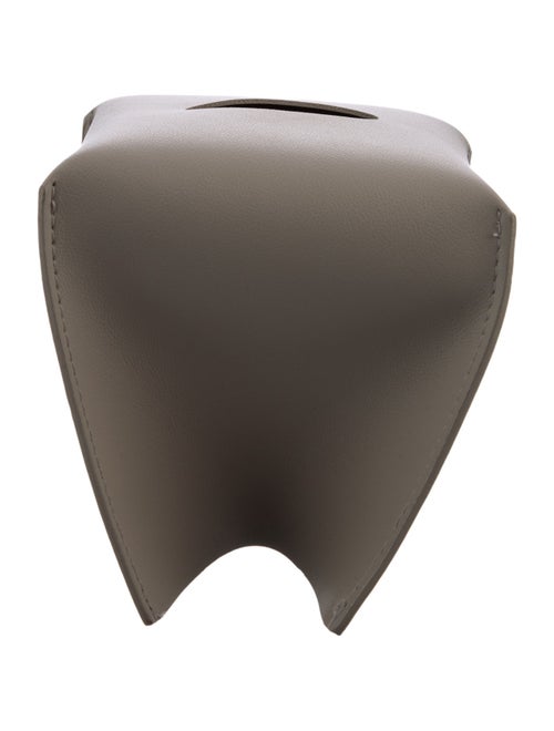 Nicole Sassaman Leather Tissue Box Cover