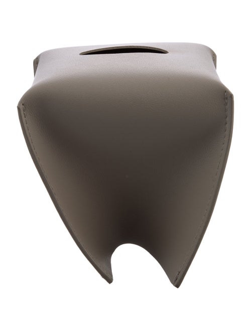 Nicole Sassaman Leather Tissue Box Cover