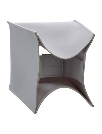 Nicole Sassaman Leather Tissue Box Cover