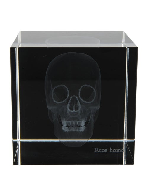 Nicole Sassaman 3D Skull Paperweight