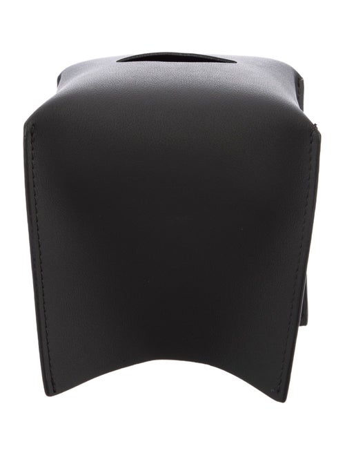 Nicole Sassaman Leather Tissue Box Cover