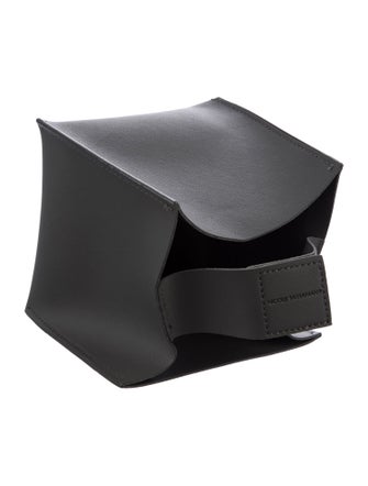 Nicole Sassaman Leather Tissue Box Cover