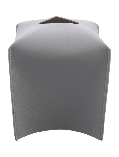 Nicole Sassaman Leather Tissue Box Cover