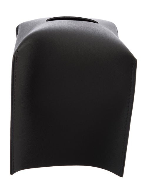 Nicole Sassaman Leather Tissue Box Cover