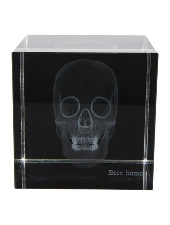 Nicole Sassaman 3D Skull Paperweight
