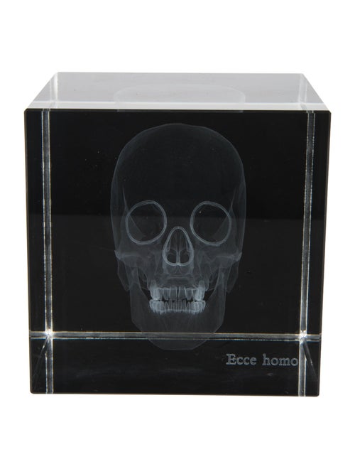 Nicole Sassaman 3D Skull Paperweight