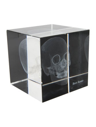 Nicole Sassaman 3D Skull Paperweight