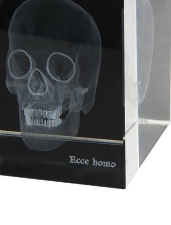 Nicole Sassaman 3D Skull Paperweight