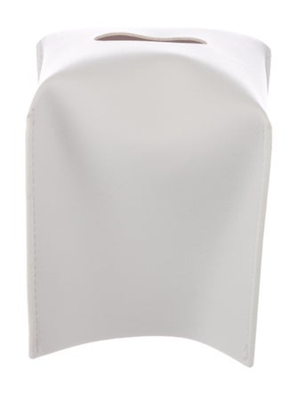 Nicole Sassaman Leather Tissue Box Cover