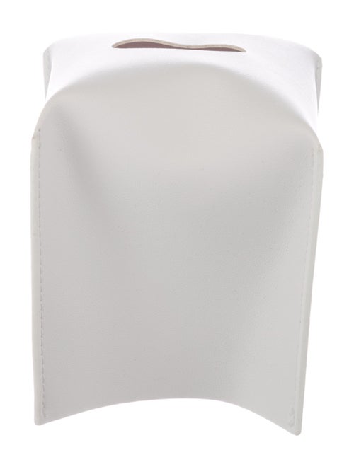 Nicole Sassaman Leather Tissue Box Cover