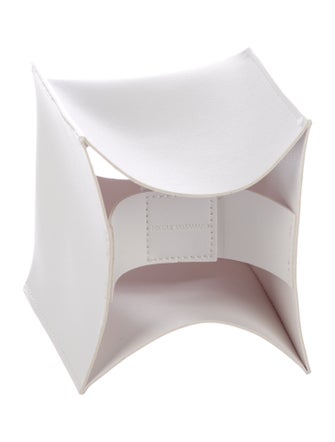 Nicole Sassaman Leather Tissue Box Cover