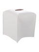 Nicole Sassaman Leather Tissue Box Cover