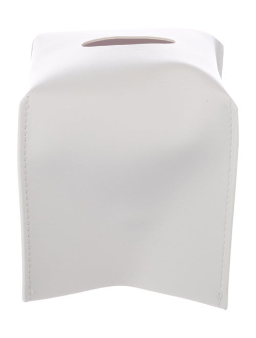 Nicole Sassaman Leather Tissue Box Cover