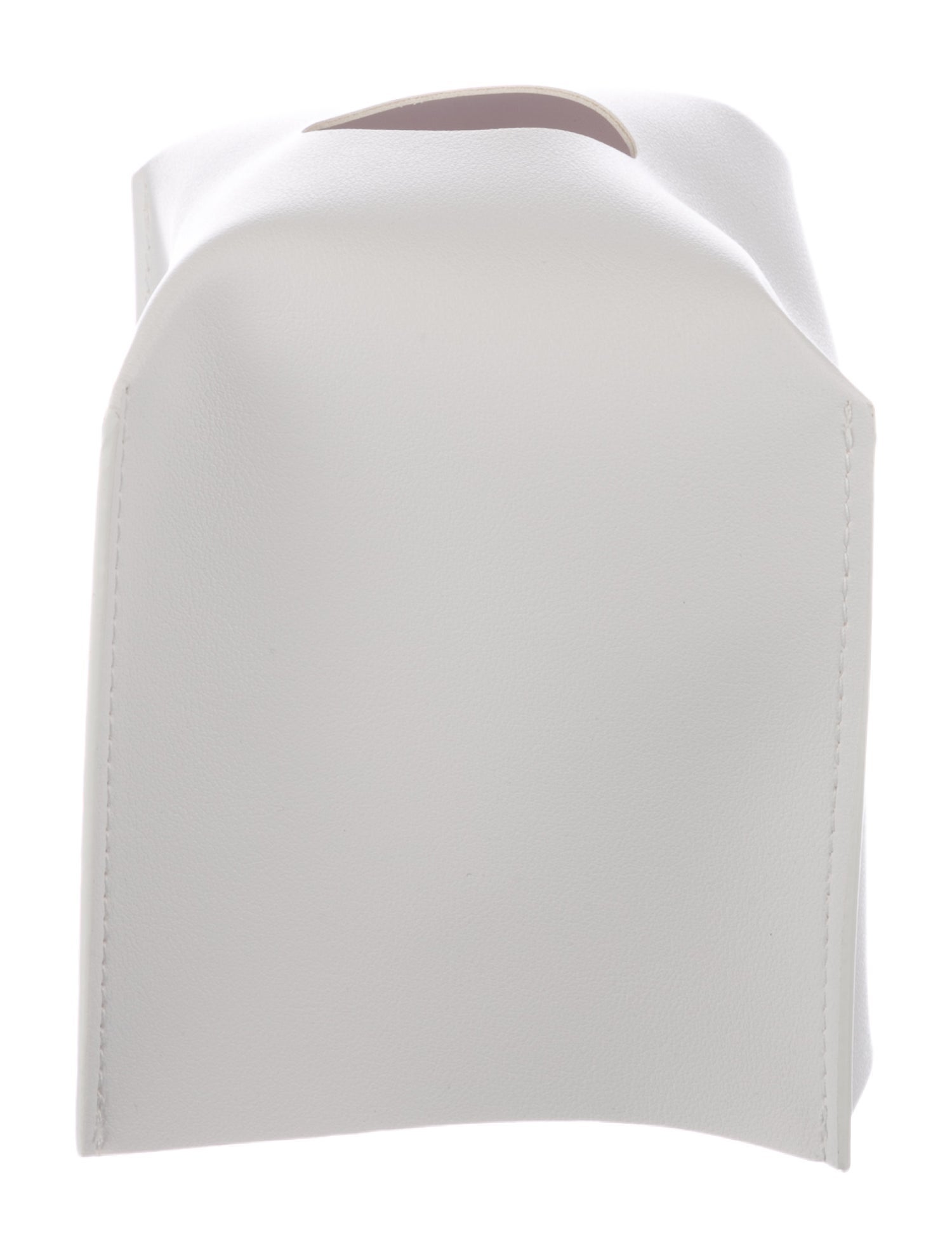 Nicole Sassaman Leather Tissue Box Cover