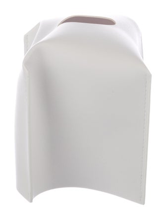 Nicole Sassaman Leather Tissue Box Cover