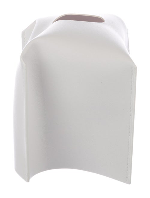 Nicole Sassaman Leather Tissue Box Cover