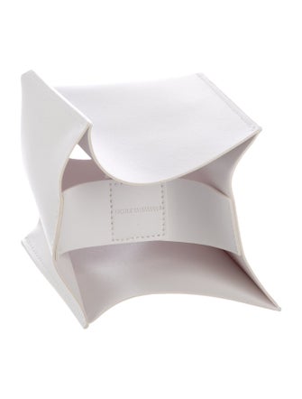 Nicole Sassaman Leather Tissue Box Cover