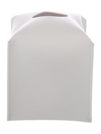 Nicole Sassaman Leather Tissue Box Cover