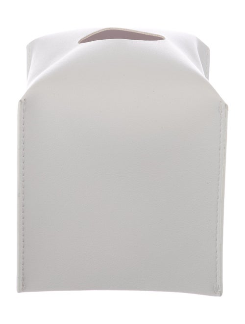 Nicole Sassaman Leather Tissue Box Cover