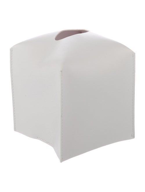 Nicole Sassaman Leather Tissue Box Cover