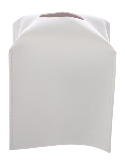 Nicole Sassaman Leather Tissue Box Cover