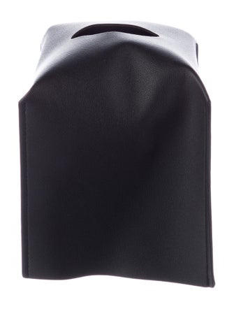 Nicole Sassaman Leather Tissue Box Cover