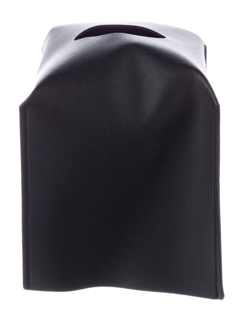 Nicole Sassaman Leather Tissue Box Cover
