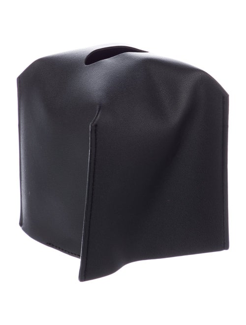 Nicole Sassaman Leather Tissue Box Cover