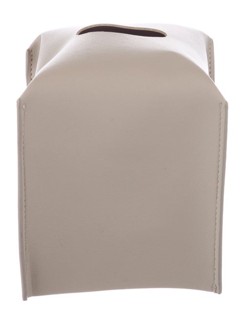 Nicole Sassaman Leather Tissue Box Cover