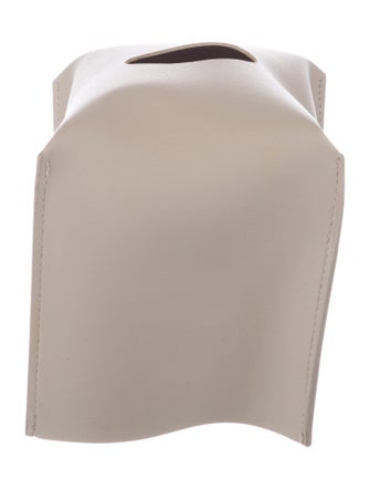 Nicole Sassaman Leather Tissue Box Cover