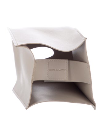 Nicole Sassaman Leather Tissue Box Cover