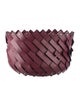 Nicole Sassaman x pinetti Woven Leather Basket