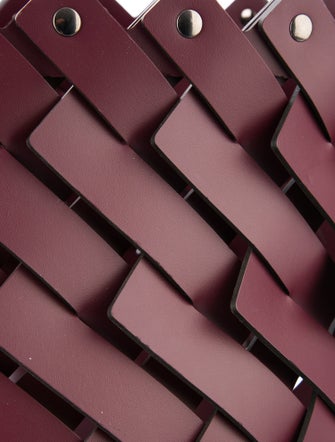 Nicole Sassaman x pinetti Woven Leather Basket