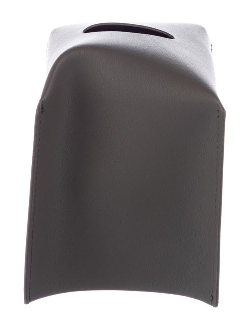 Nicole Sassaman Leather Tissue Box Cover