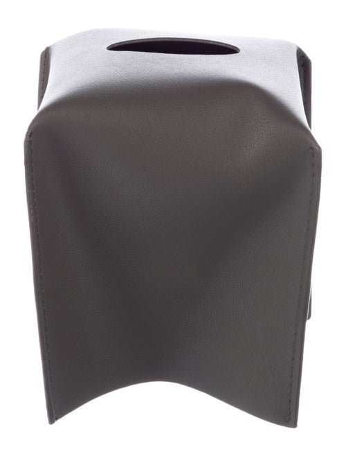 Nicole Sassaman Leather Tissue Box Cover