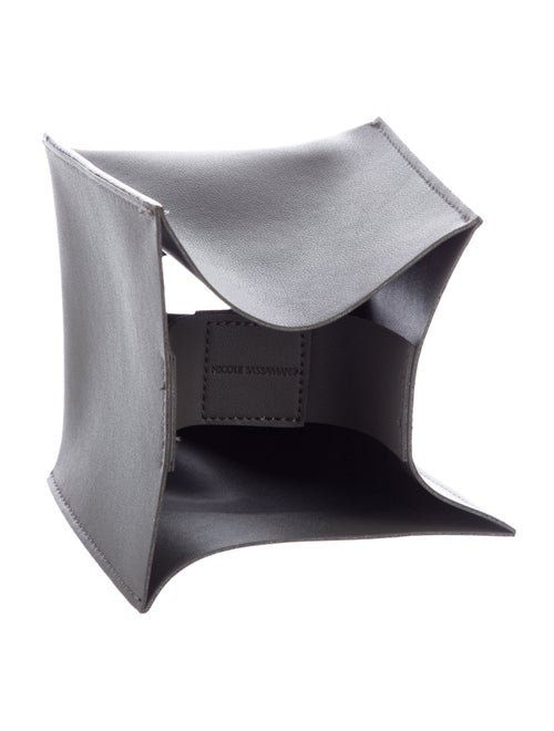 Nicole Sassaman Leather Tissue Box Cover