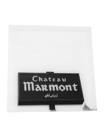 Nicole Sassaman Chateau Marmont Hotel Tray
