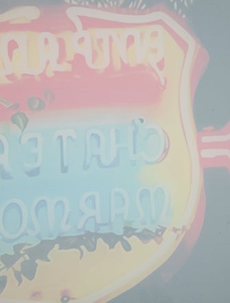 Nicole Sassaman Chateau Marmont Square Tray