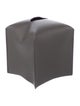 Nicole Sassaman Leather Tissue Box Cover