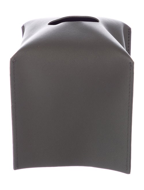 Nicole Sassaman Leather Tissue Box Cover