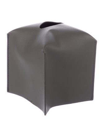 Nicole Sassaman grey tissue box