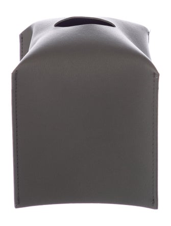 Nicole Sassaman grey tissue box