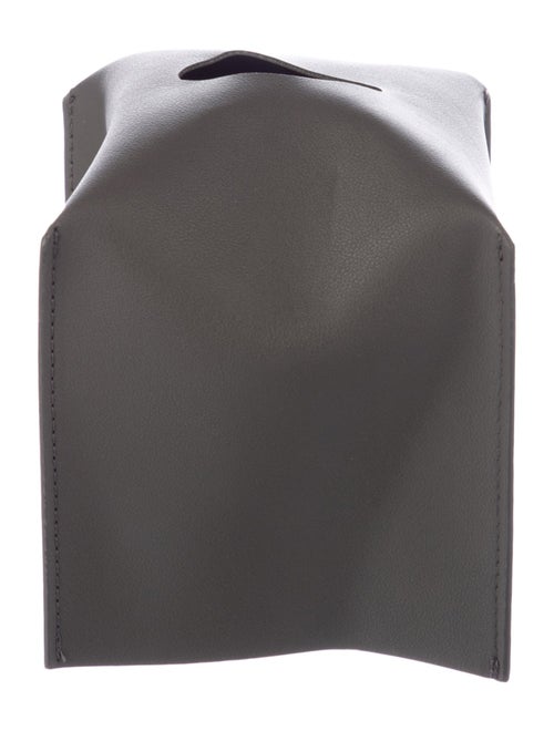Nicole Sassaman Leather Tissue Box Cover