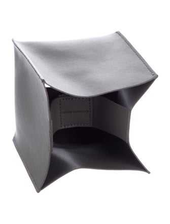 Nicole Sassaman Leather Tissue Box Cover