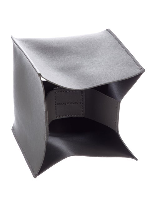 Nicole Sassaman Leather Tissue Box Cover