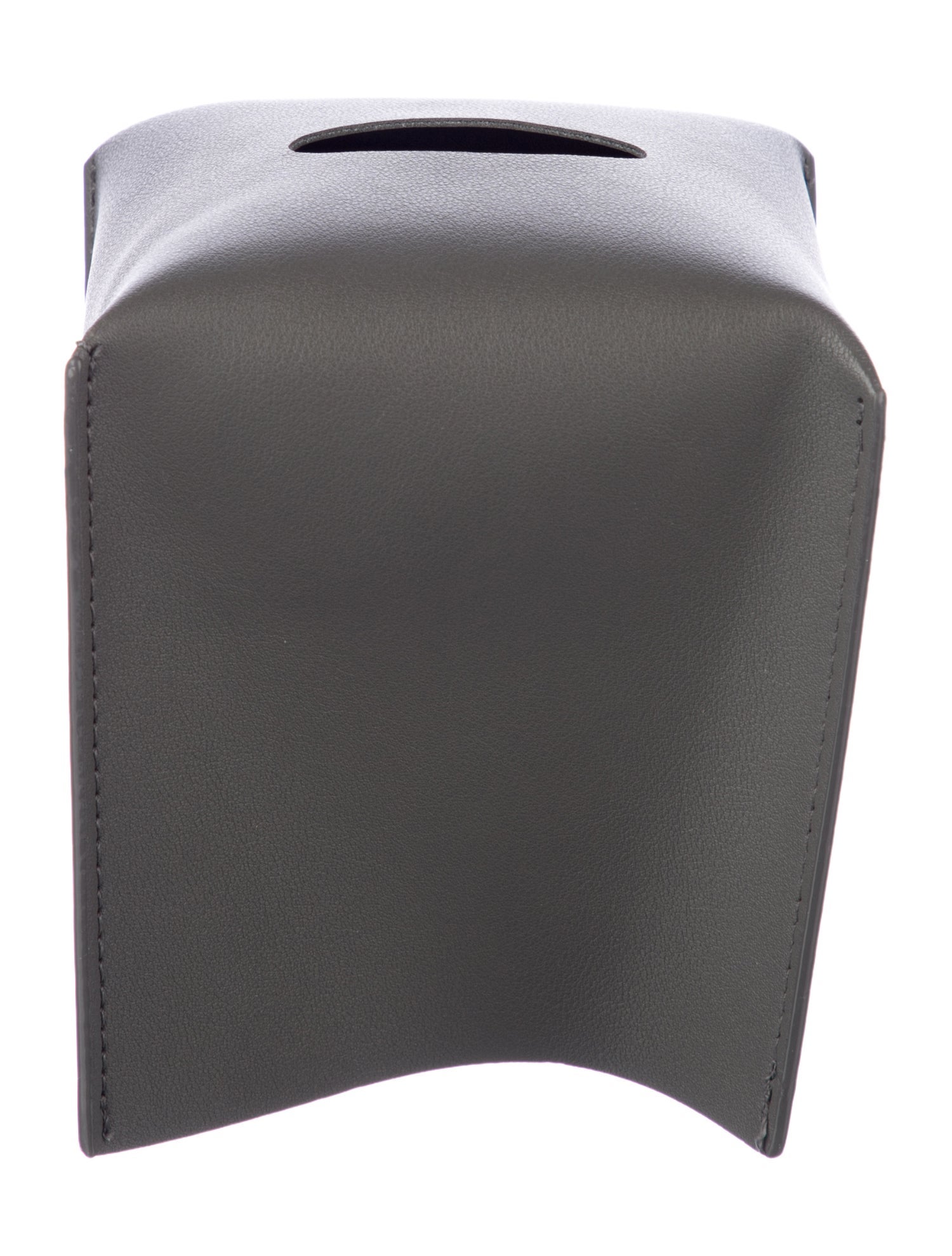 Nicole Sassaman Leather Tissue Box Cover